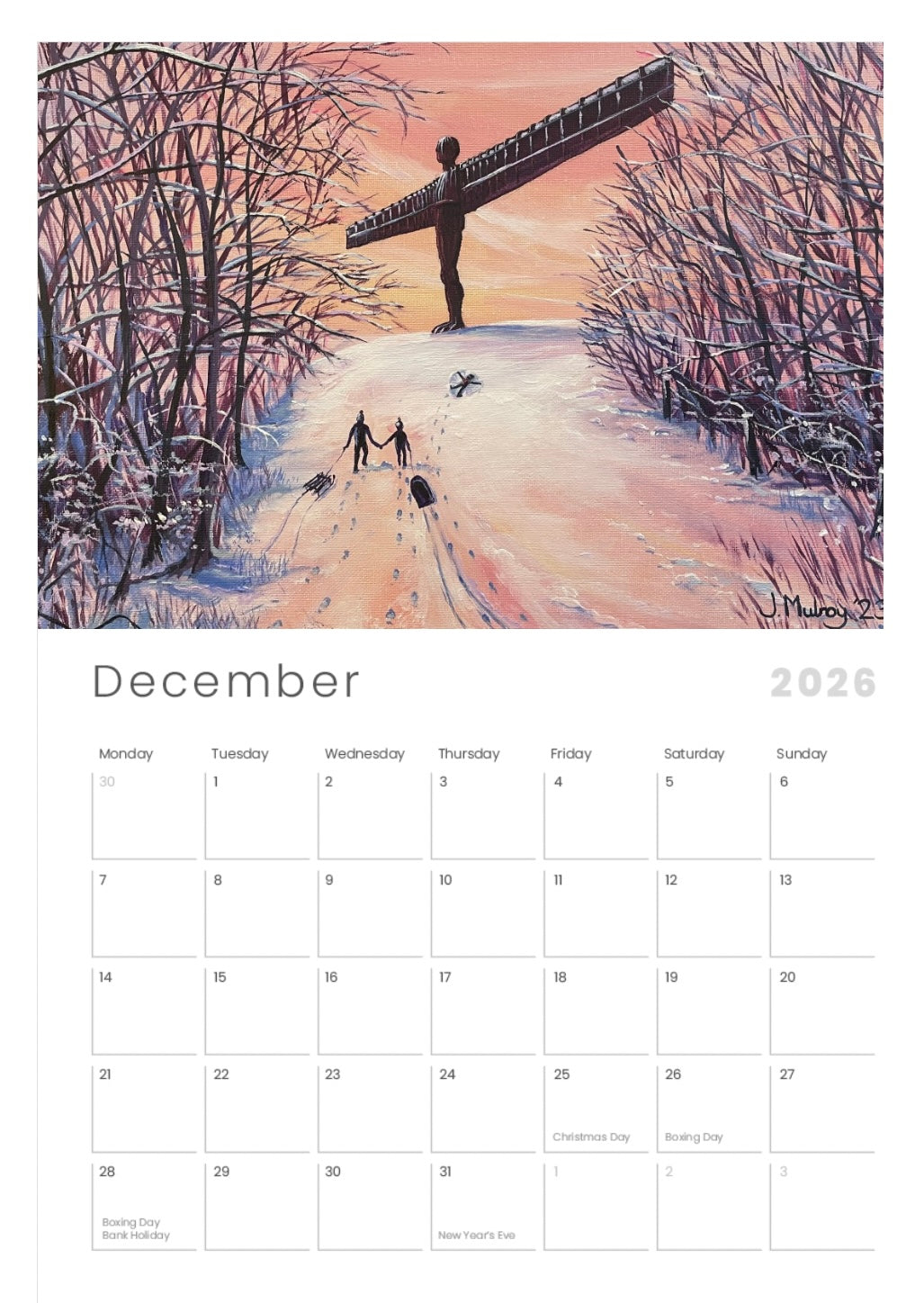 Arty Joe - 2026 Calendar