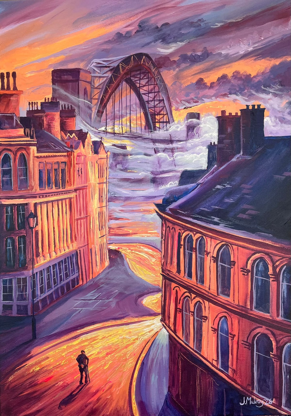 ‘Fog on the Tyne’ - Limited Edition Print