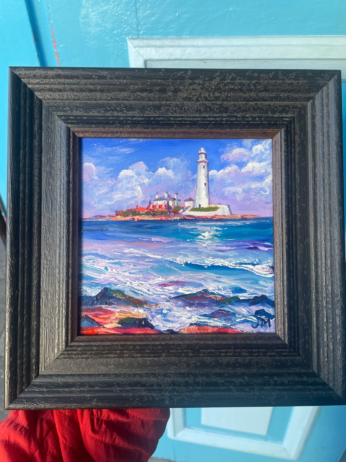 ‘Sunny St Mary’s II’ - Original framed mini
