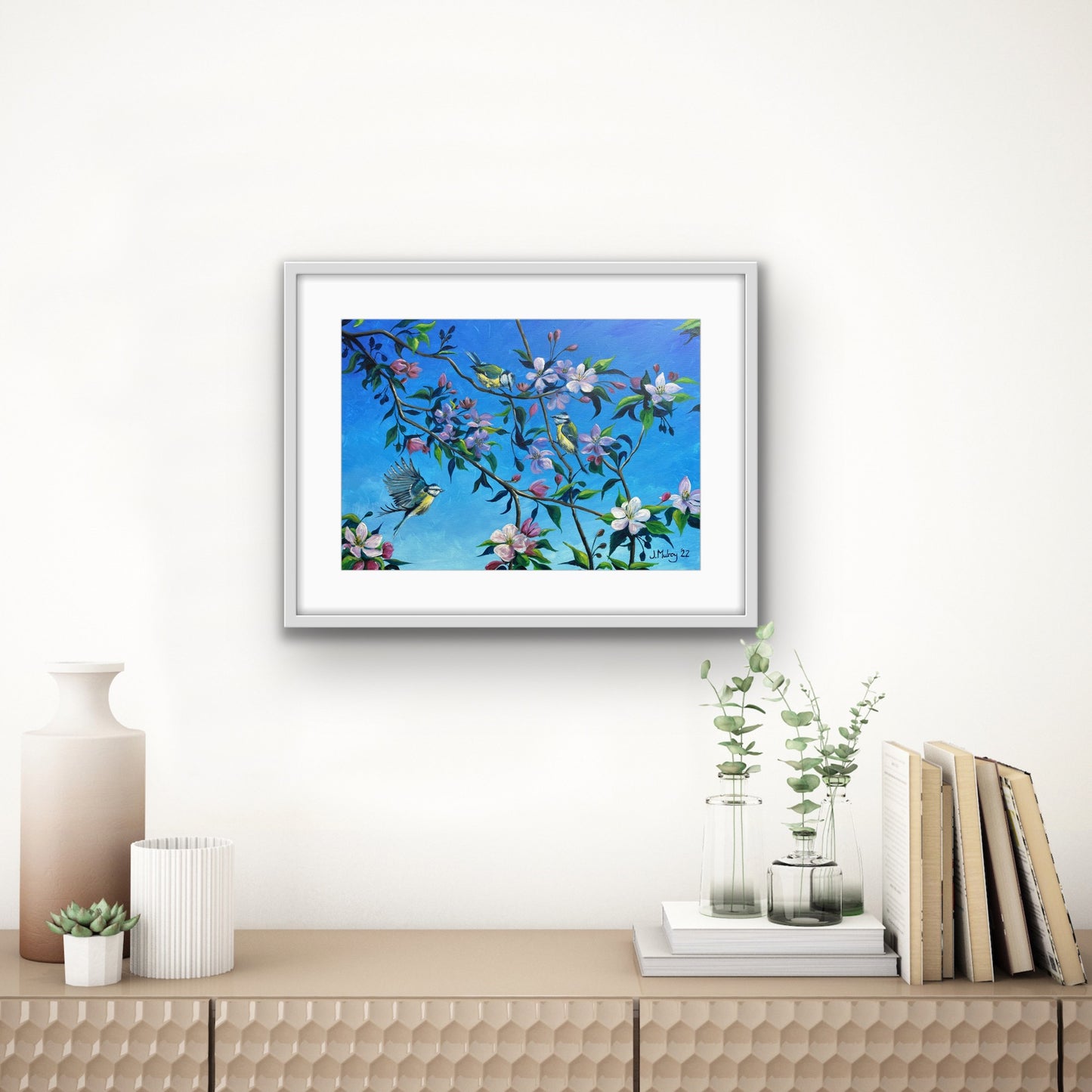 Three Little Birds - Canvas Print