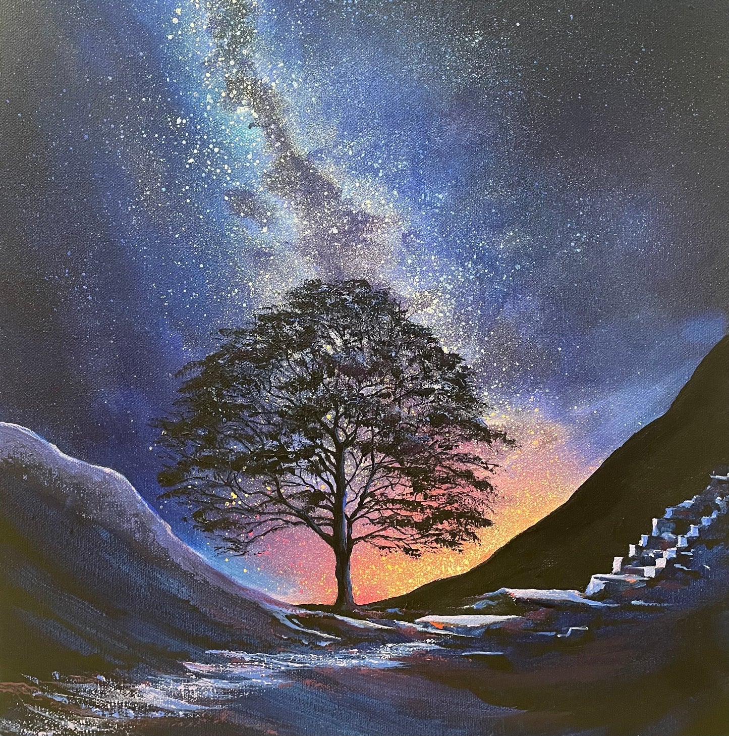 Sycamore Gap Card Collection - Pack of Four Greetings Cards