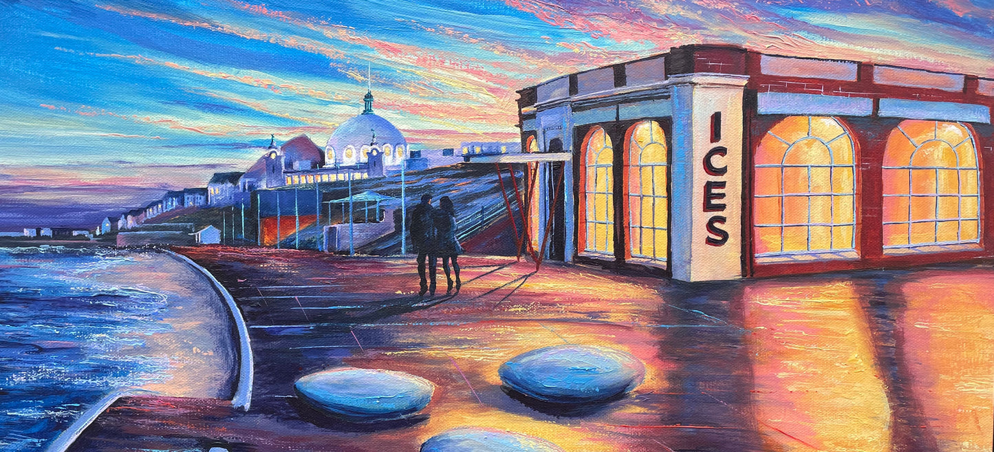 Fine Art Mug - ‘Rendezvous Sunset’, Whitley Bay
