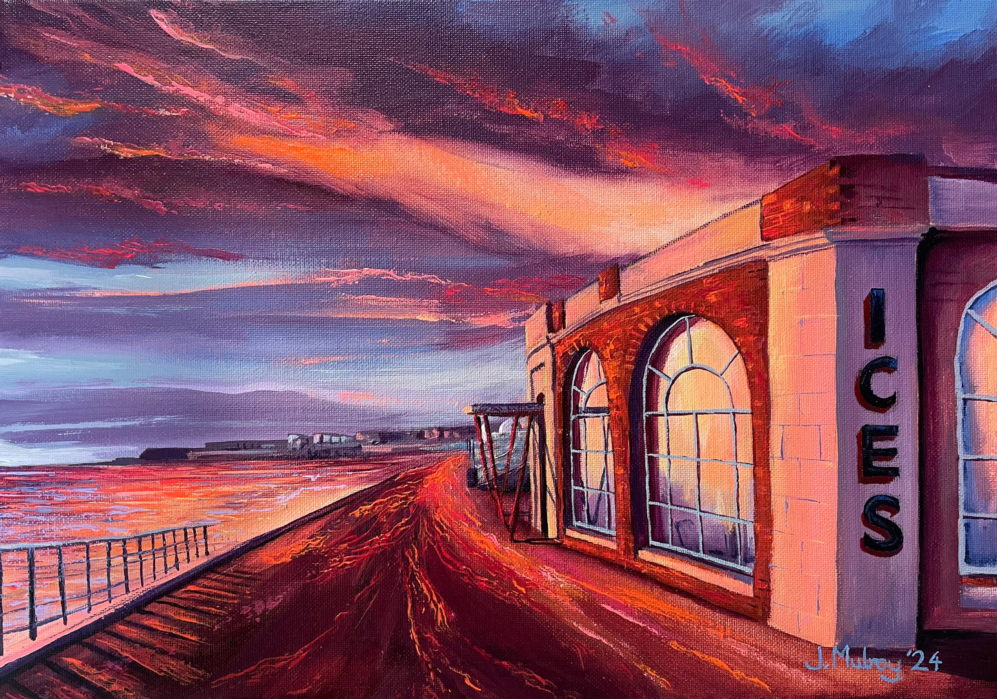 ‘Rendezvous Sunrise’, Whitley Bay - Limited Edition Print