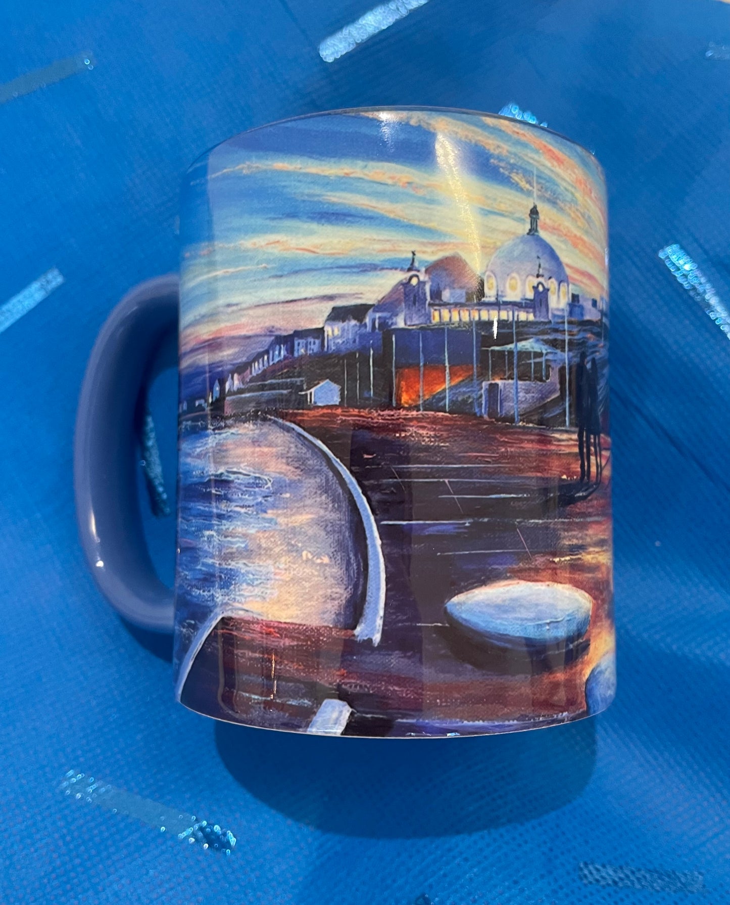 Fine Art Mug - ‘Rendezvous Sunset’, Whitley Bay