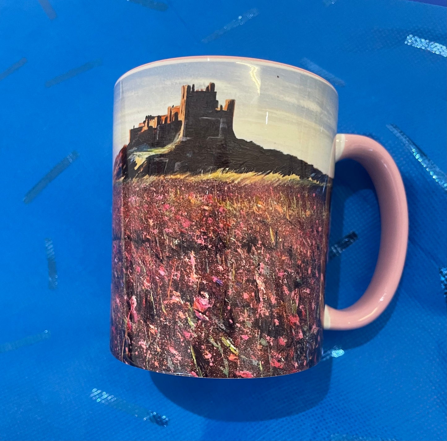 Fine Art Mug - ‘Bamburgh in the Flowers’