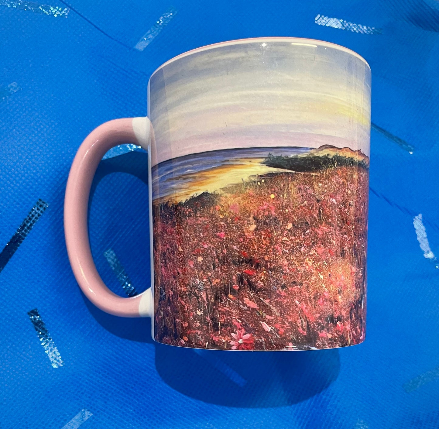 Fine Art Mug - ‘Bamburgh in the Flowers’