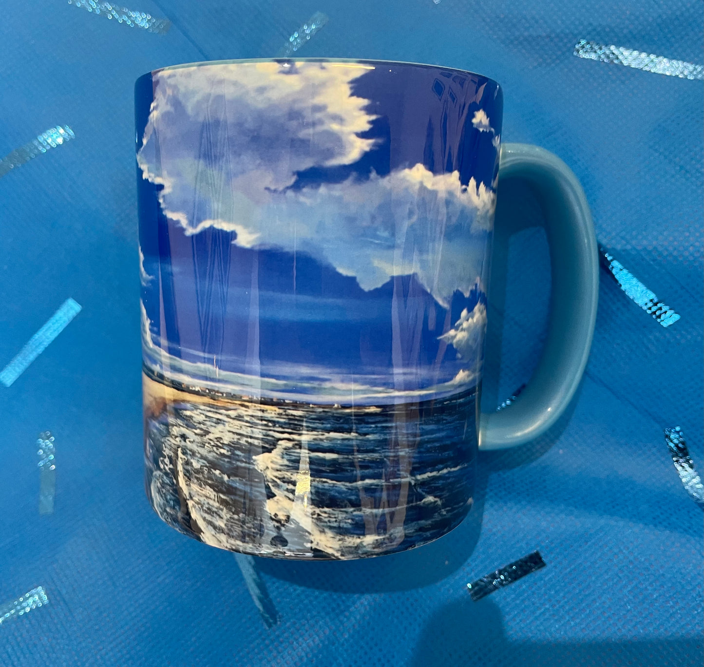 Fine Art Mug - ‘Longsands Panorama’, Tynemouth
