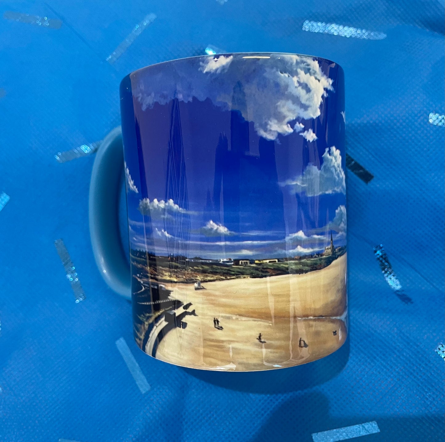 Fine Art Mug - ‘Longsands Panorama’, Tynemouth