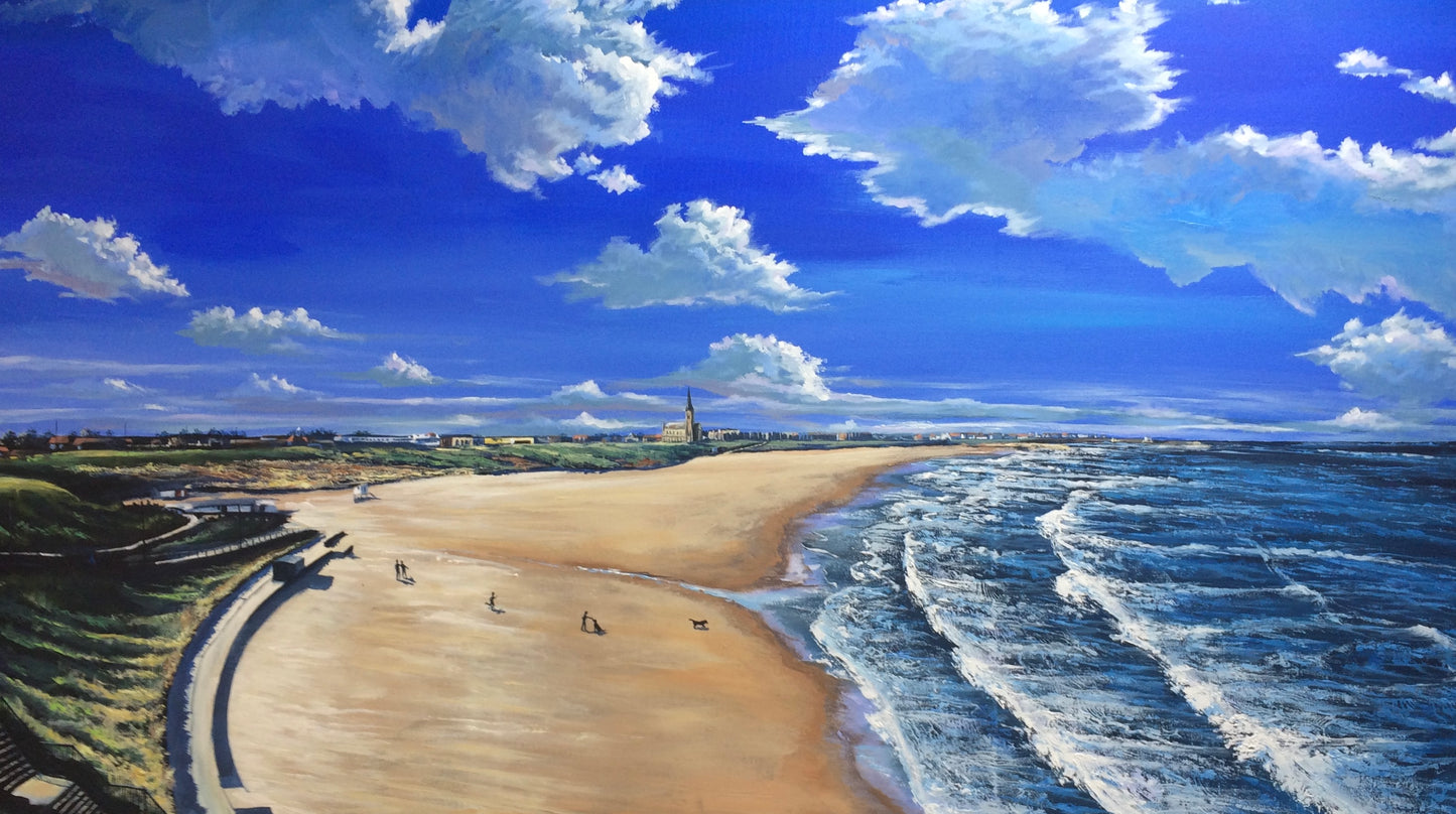 Fine Art Mug - ‘Longsands Panorama’, Tynemouth