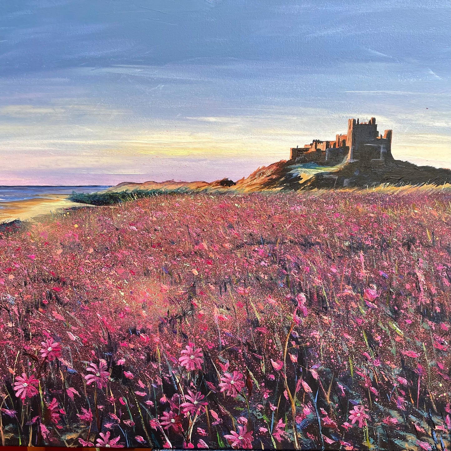 Northumberland Coast and Castles Coaster Collection - Pack of Four Coasters