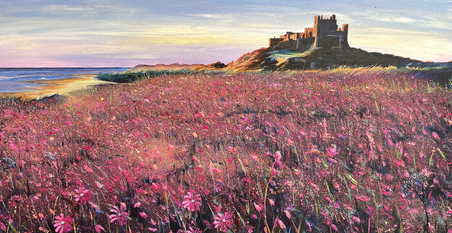 Fine Art Mug - ‘Bamburgh in the Flowers’