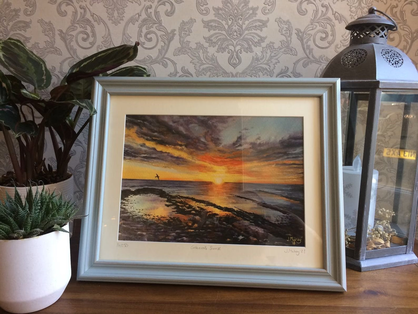 Cullercoats Bay Twilight, Tyneside - Limited Edition Print - Arty Joe