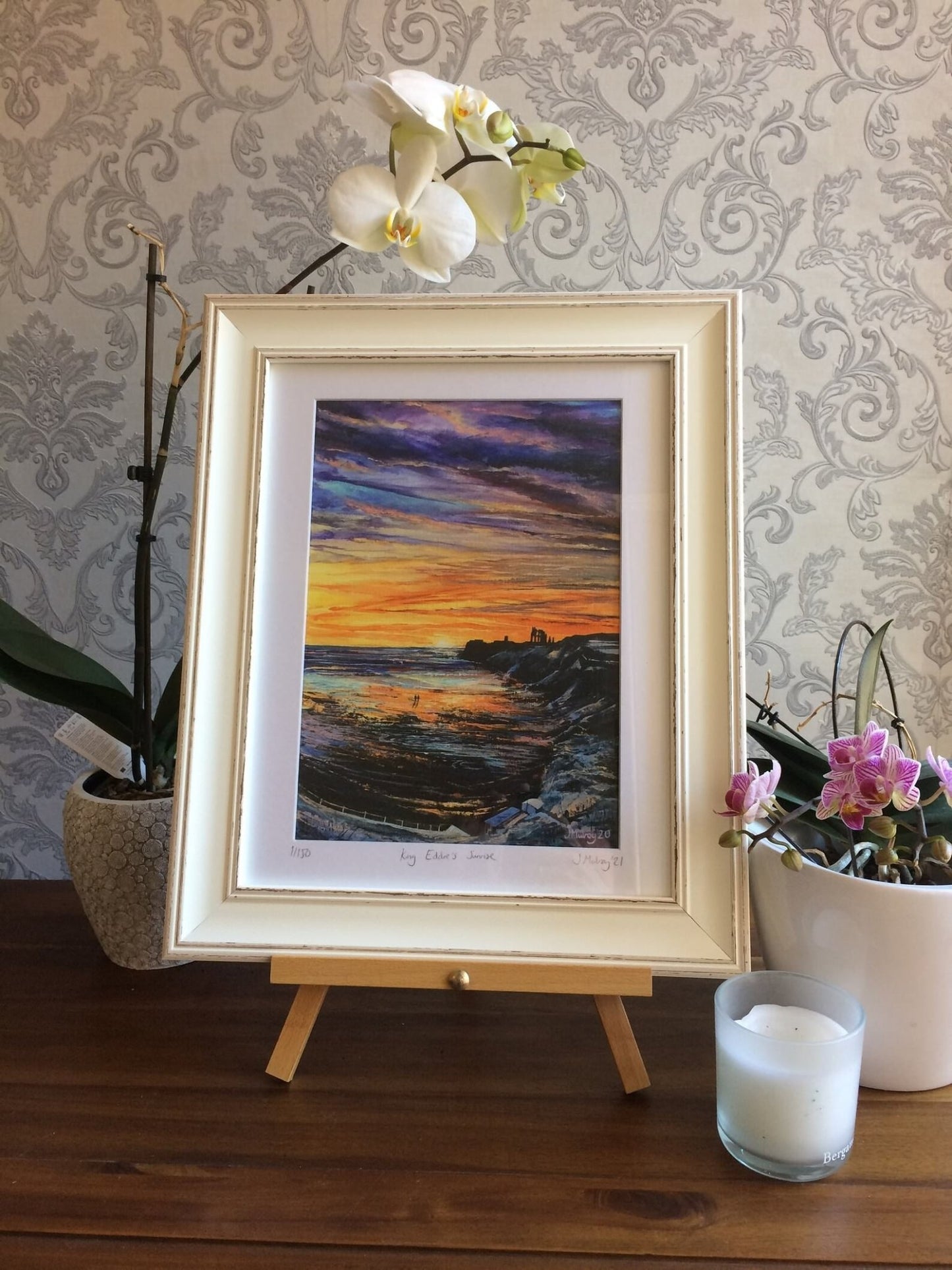 King Eddie's Sunrise I, Tynemouth - Limited Edition Print - Arty Joe