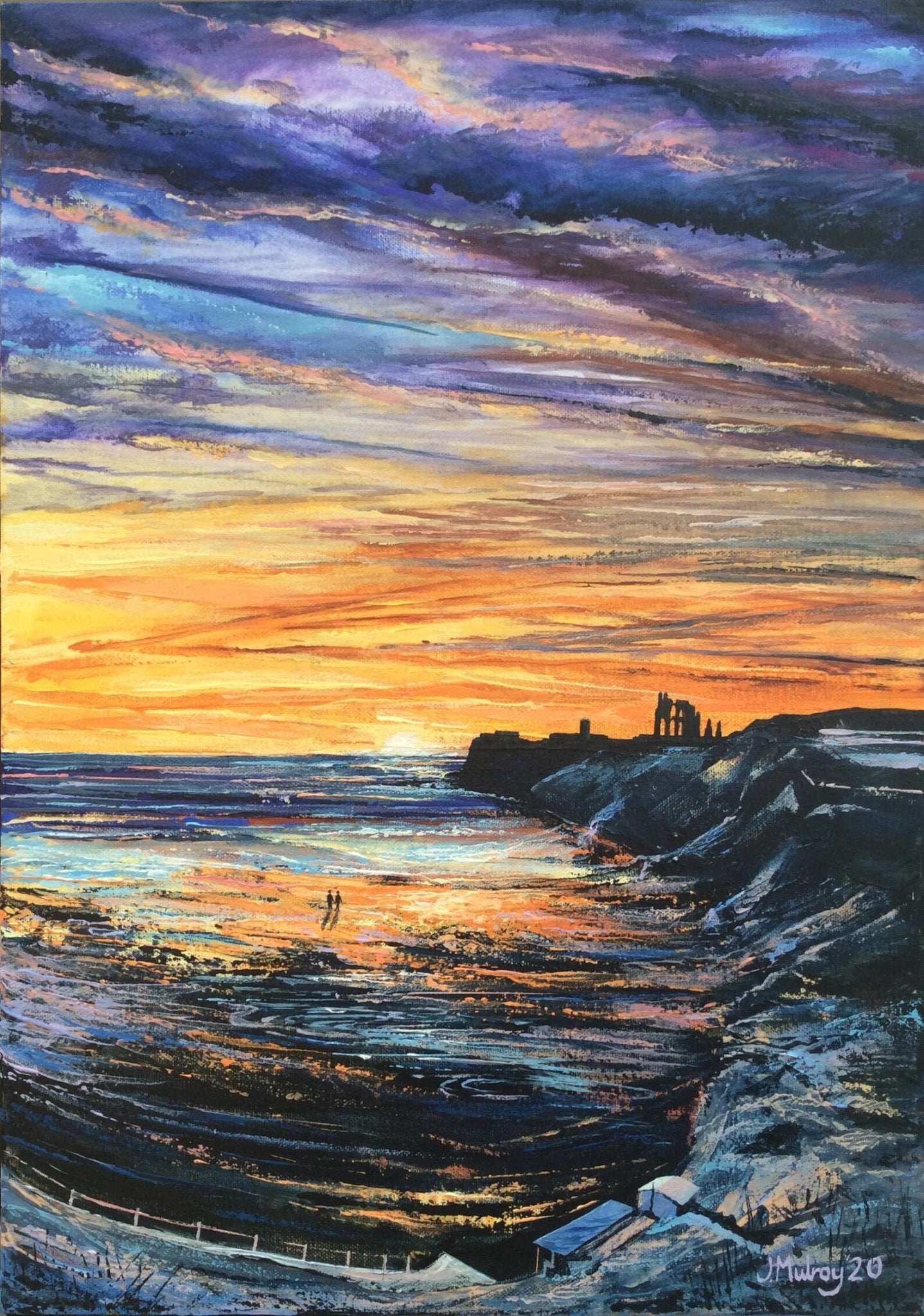 King Eddie's Sunrise I, Tynemouth - Limited Edition Print - Arty Joe