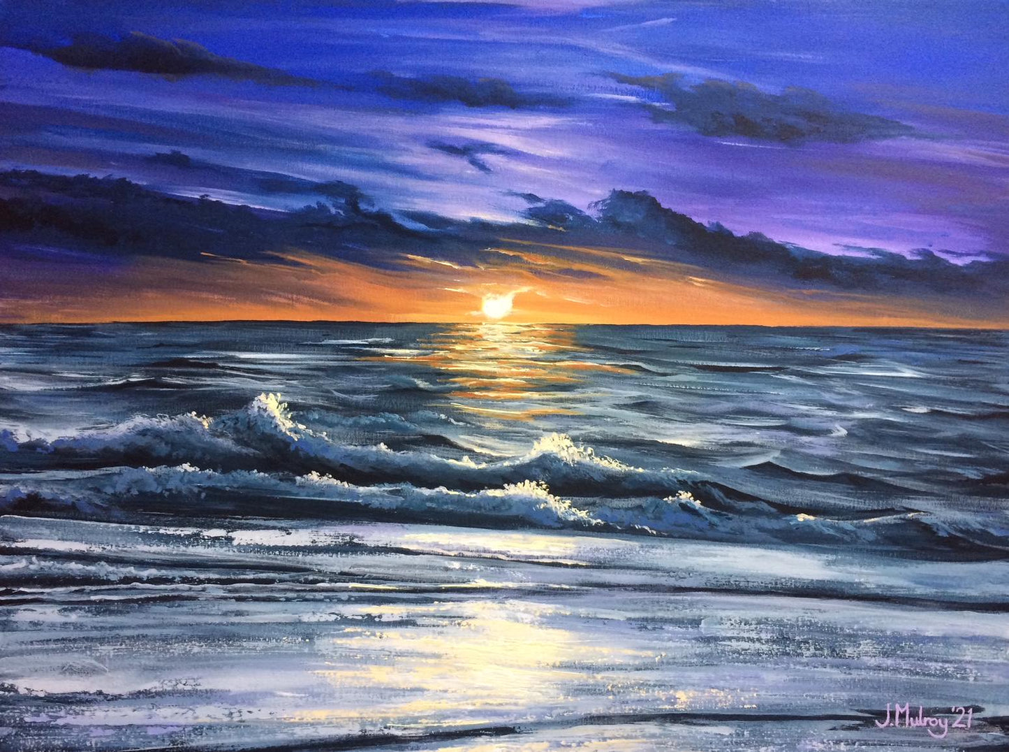 Longsands Sunrise I, Tynemouth - Limited Edition Print - Arty Joe