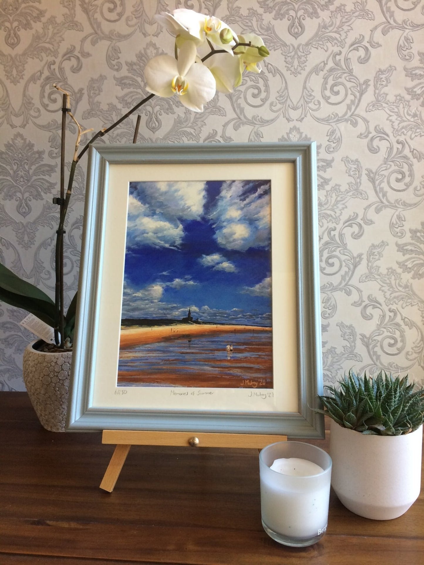 Memories of Summer, Tynemouth Longsands - Limited Edition Print - Arty Joe