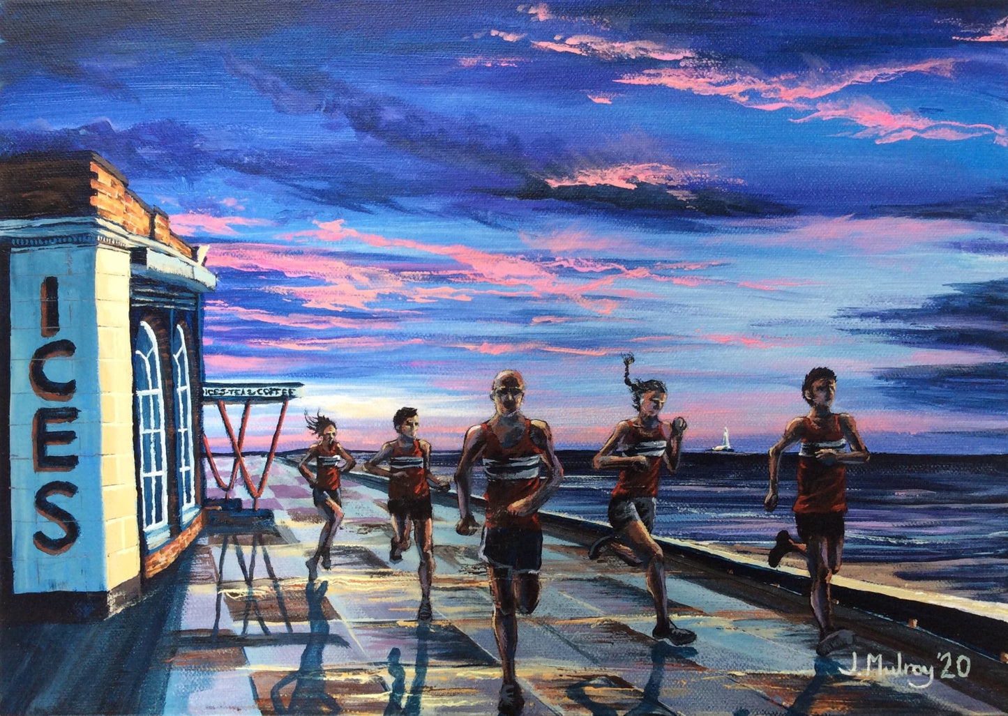 Rendezvous Run, Whitley Bay - Limited Edition Print - Arty Joe