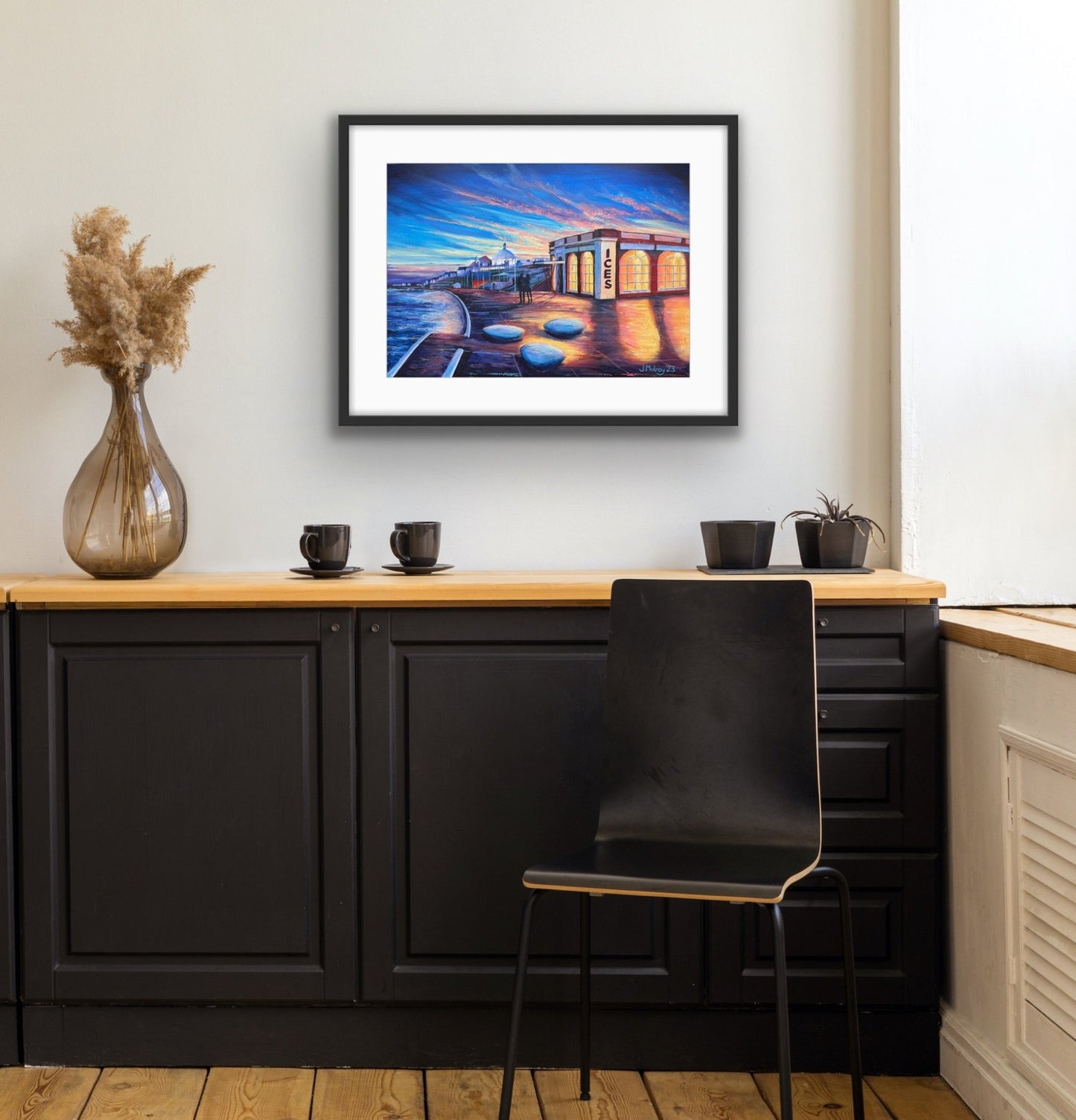Rendezvous Sunset, Whitley Bay - Limited Edition Print - Arty Joe