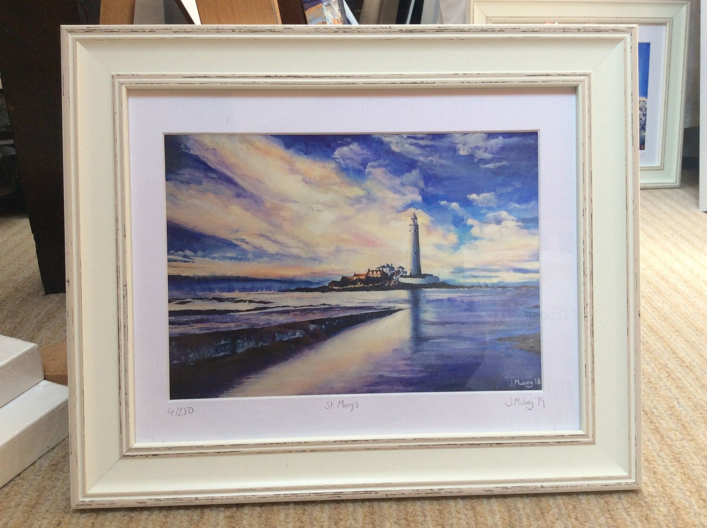 St Mary’s Lighthouse I, Whitley Bay - Limited Edition Print - Arty Joe