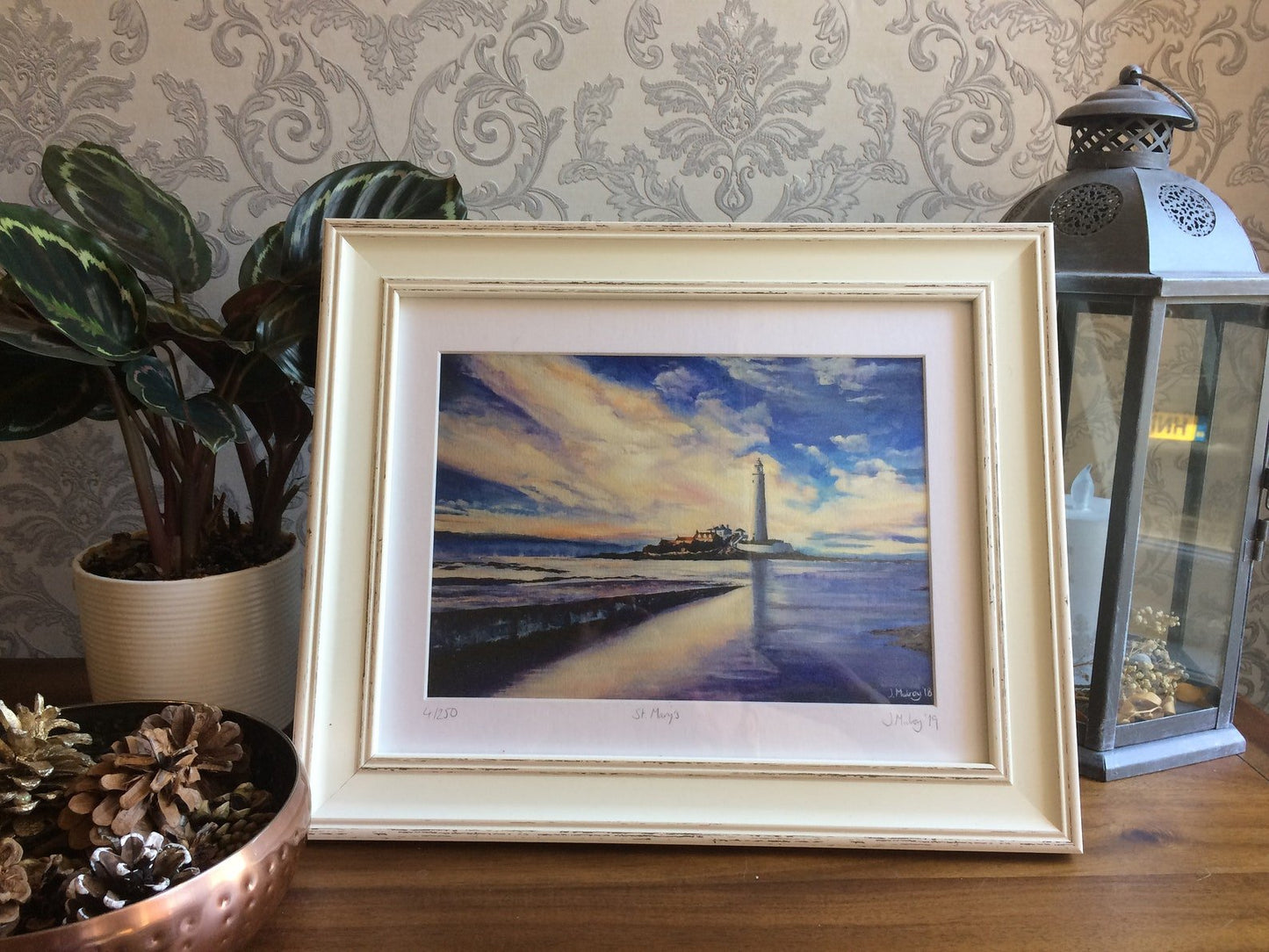 St Mary’s Lighthouse I, Whitley Bay - Limited Edition Print - Arty Joe