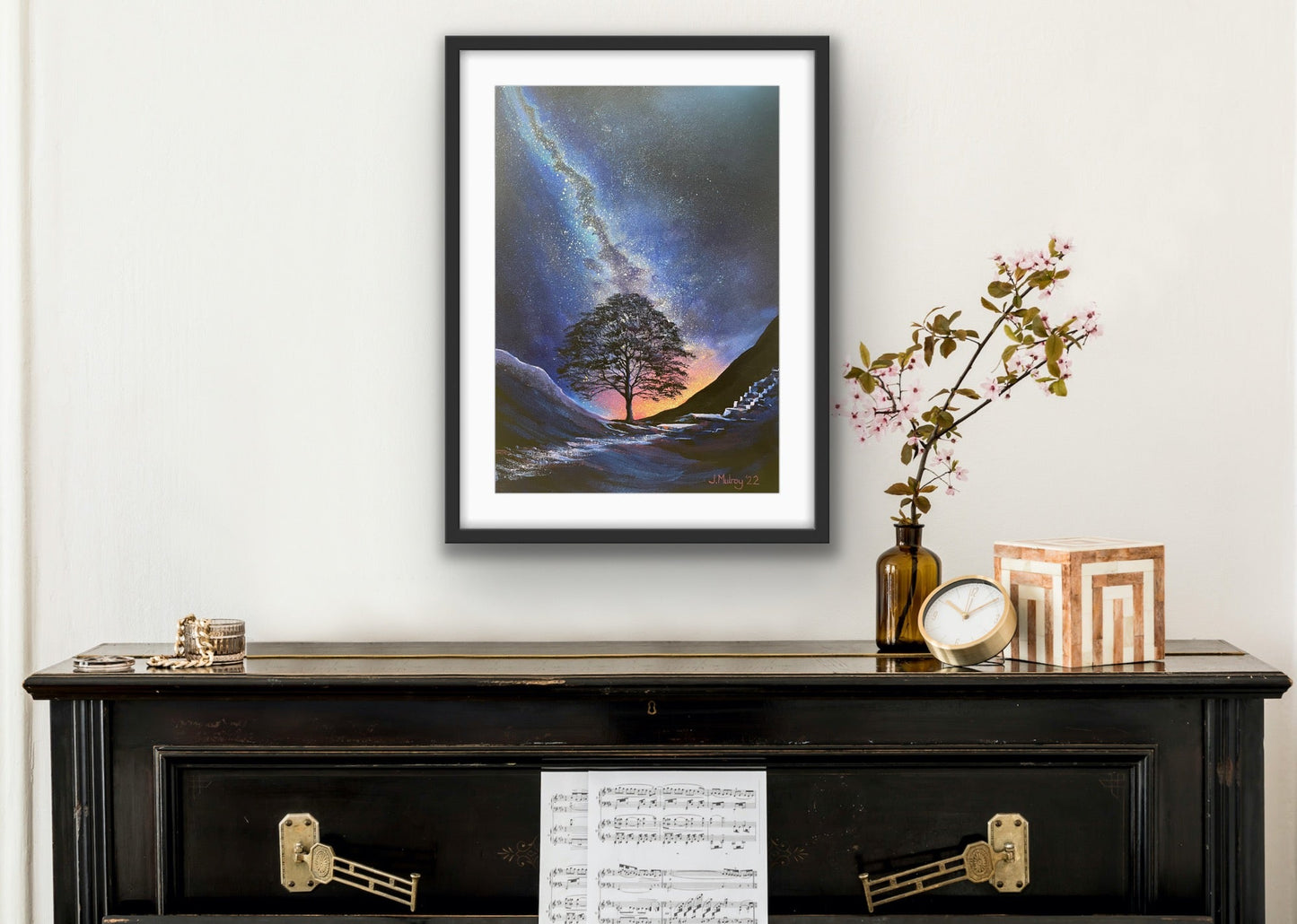Sycamore Gap & The Stars, Milky Way - Limited Edition Print - Arty Joe