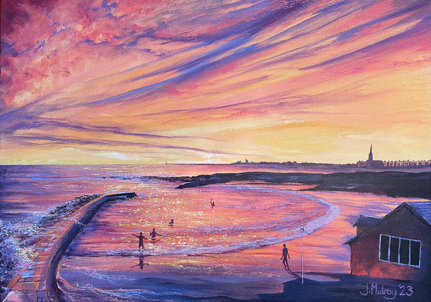 The Cullercoats Collection - Pack of Four Greetings Cards - Arty Joe