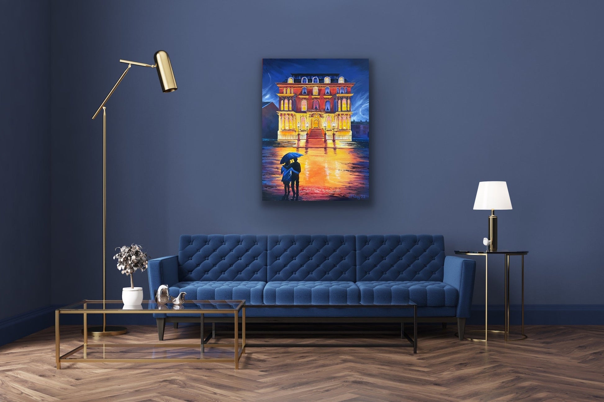 The Grand, Tynemouth - Canvas Print - Arty Joe