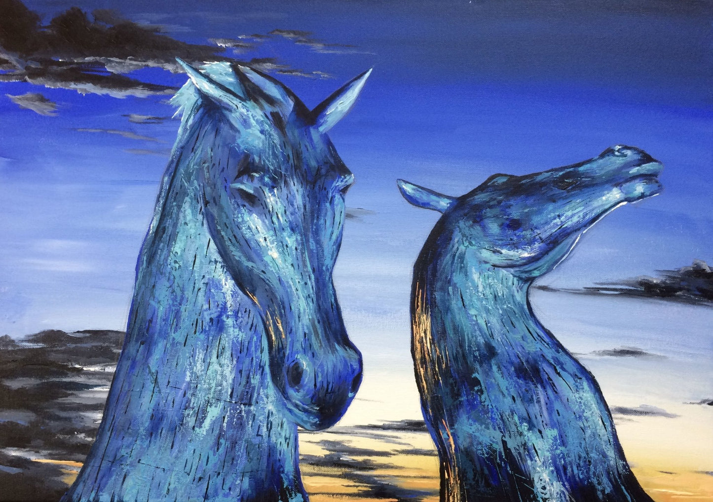 The Kelpies, Falkirk - Limited Edition Print - Arty Joe