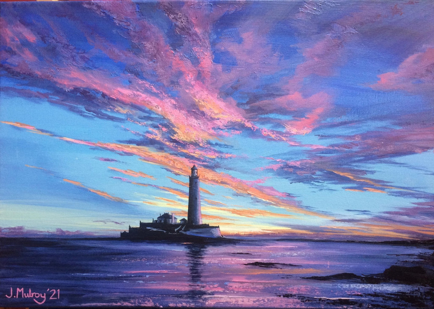 The St Mary’s Lighthouse Collection - Pack of Four Greetings Cards - Arty Joe