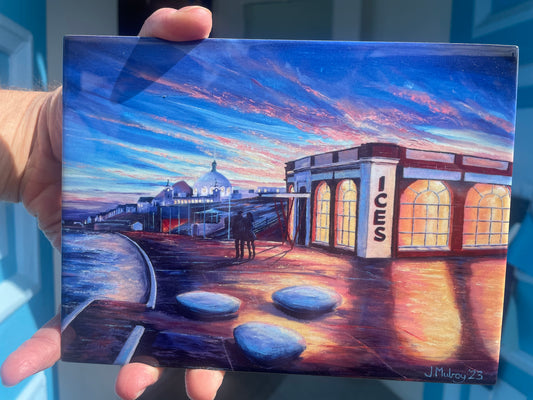 Rendezvous Sunset - Decorative Tile