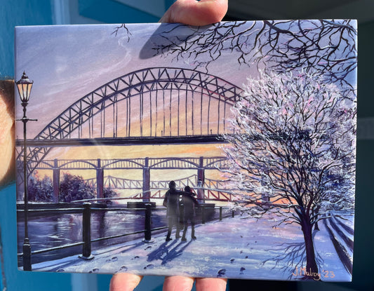 Christmas Tyne - Decorative Tile