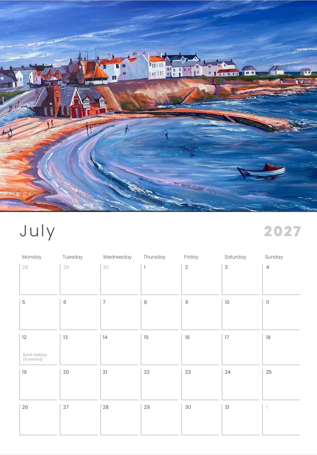 Arty Joe - 2027 Calendar