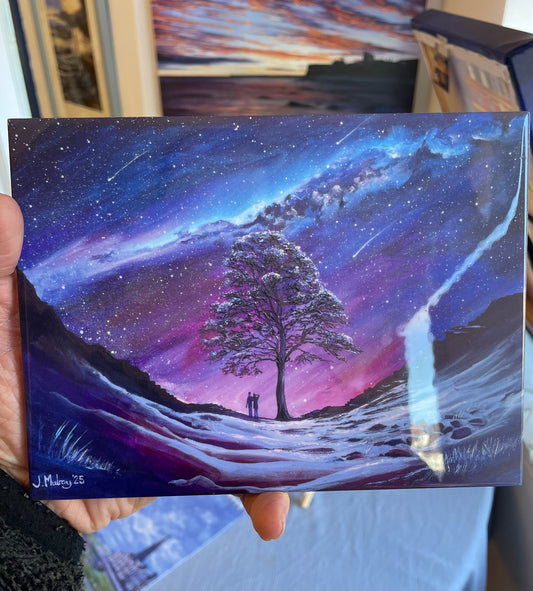 ‘Sycamore Gap in the Snow’ - Decorative Tile
