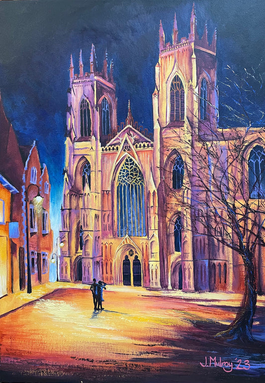 York Minster, Yorkshire - Canvas Print