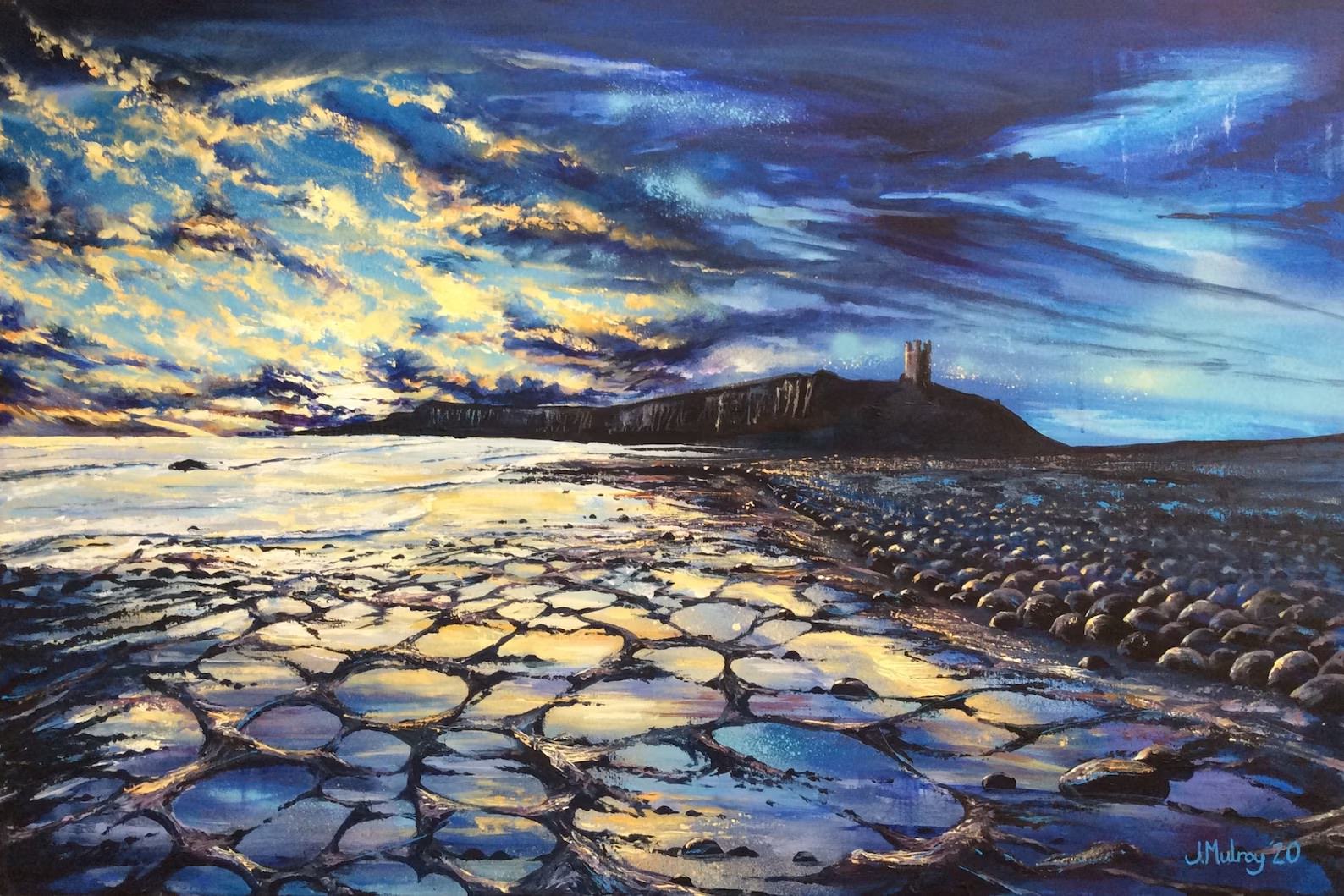 Dunstanburgh Castle, Northumberland - Limited Edition Print - Arty Joe