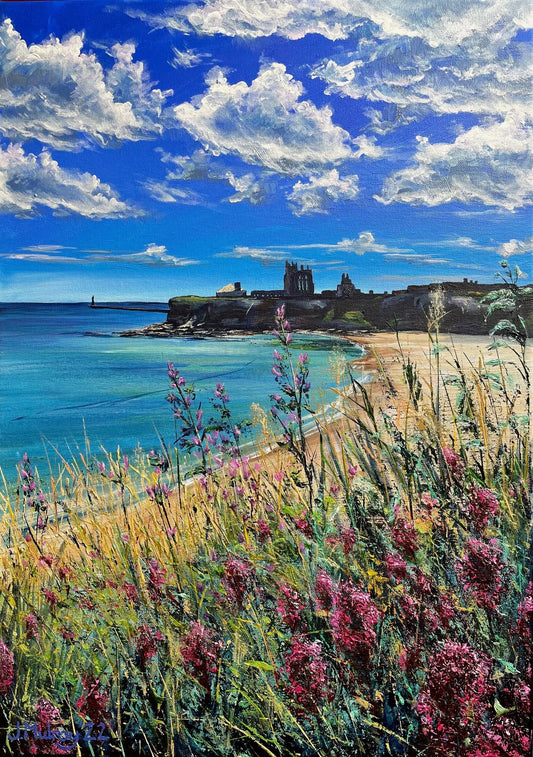 King Eddie's in the Flowers, Tynemouth - Canvas Print - Arty Joe