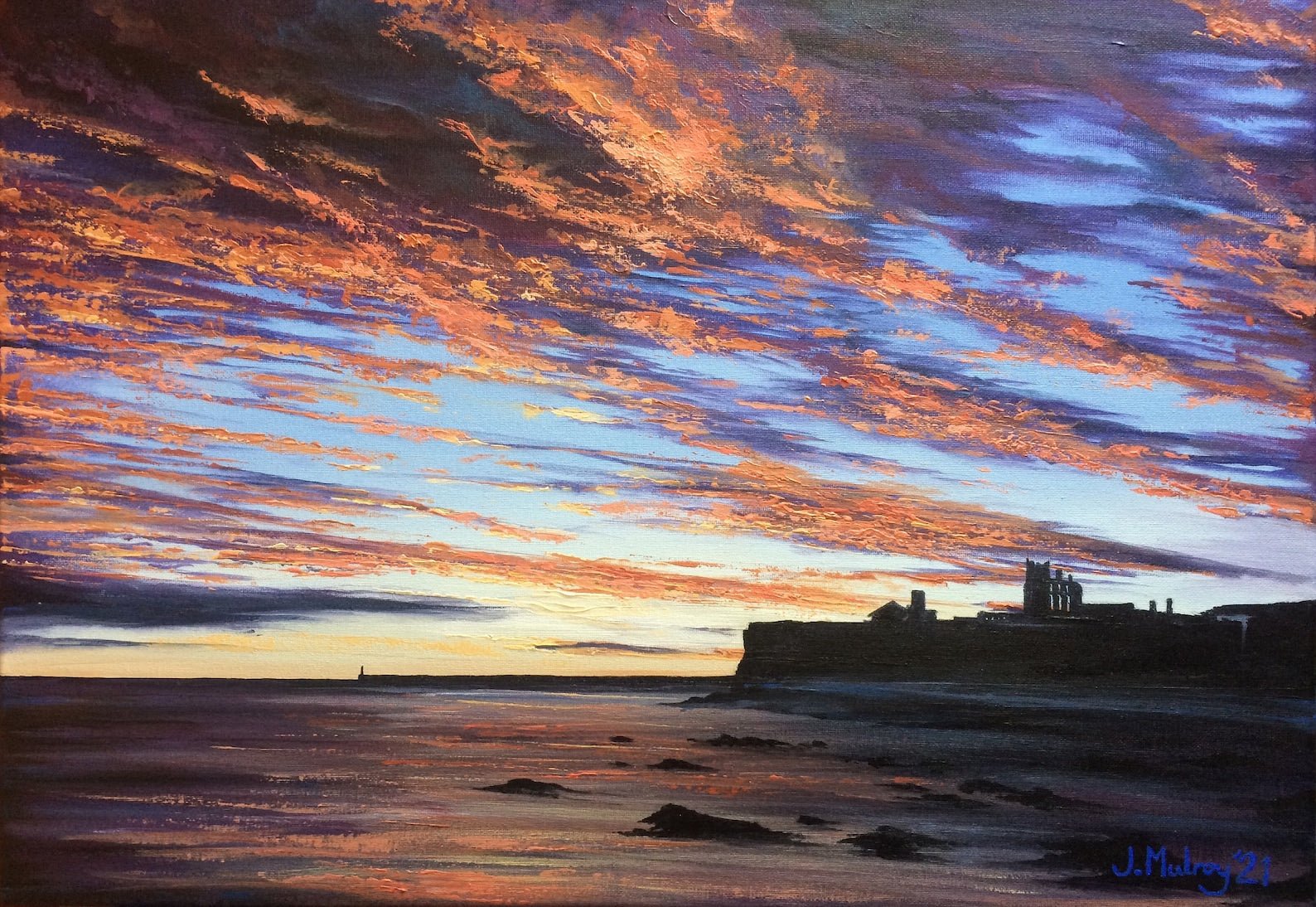 King Eddie’s Sunrise III, Tynemouth - Limited Edition Print - Arty Joe