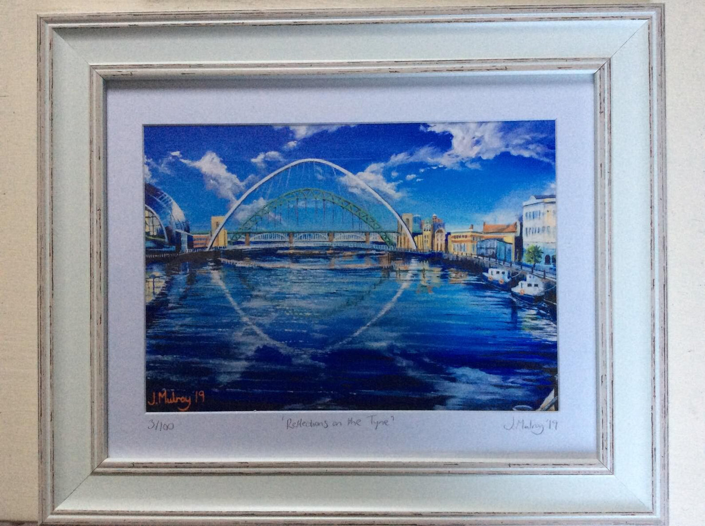 The Bridges, Newcastle - Limited Edition Print - Arty Joe