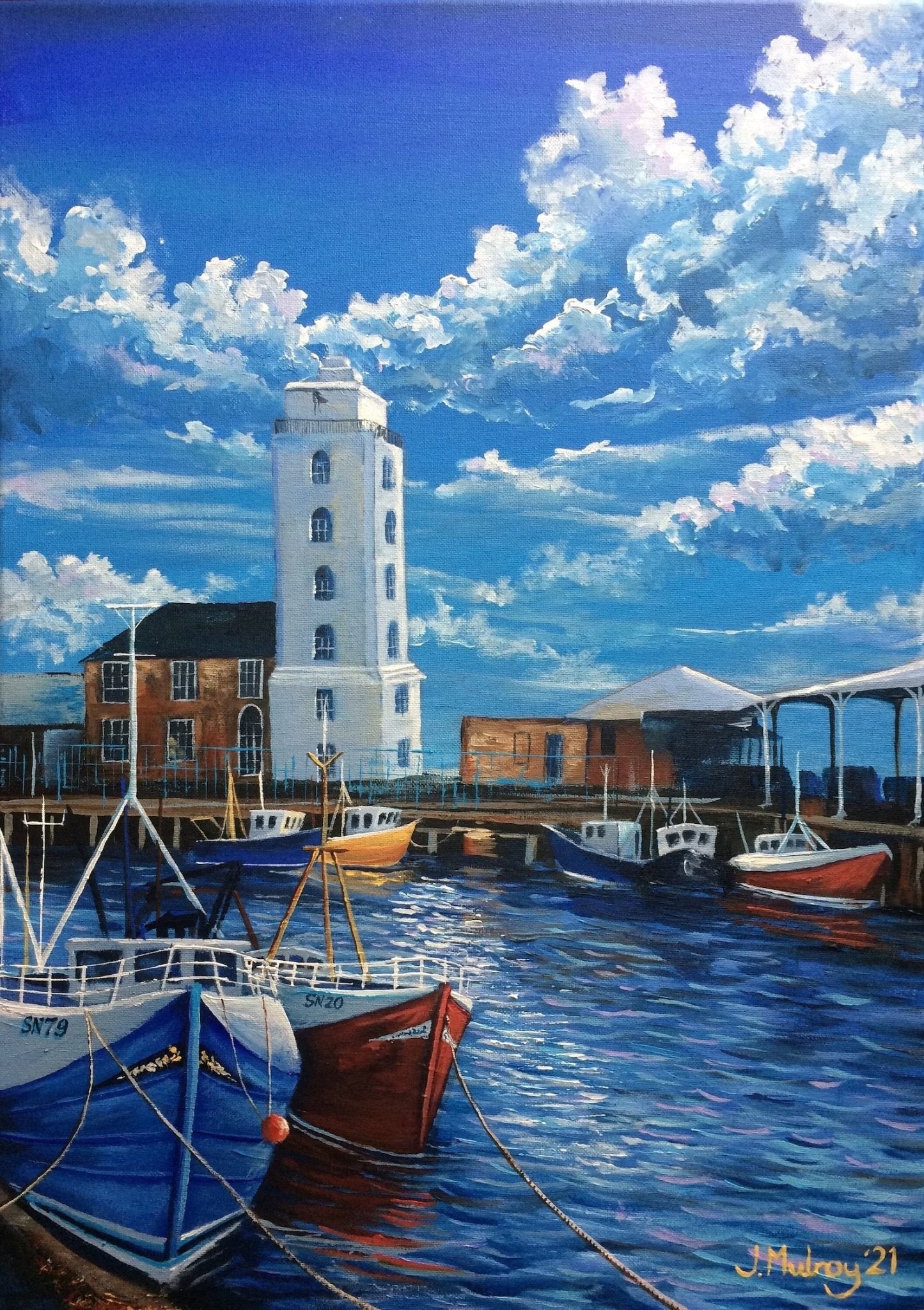 The Fish Quay, North Shields - Limited Edition Print - Arty Joe